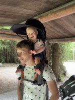 Famiglia durante un'uscita con AltaVia 2